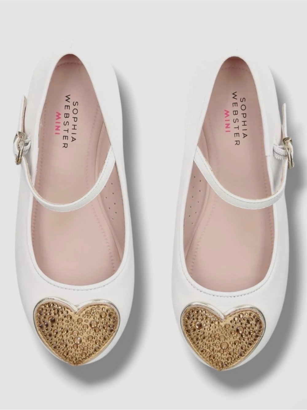 Sophia Webster Amora Diamond Embellished Girls Flat EU 29/US 11